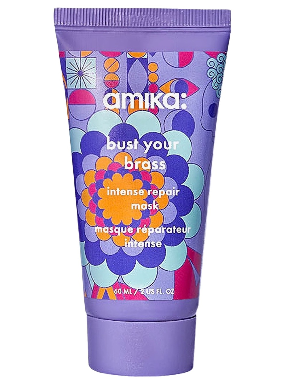 amika Bust Your Brass Intense Repair Mask 2oz New Unopened Vegan